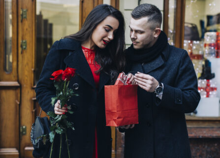 bouquet de fleurs Saint-Valentin 2026 pas cher